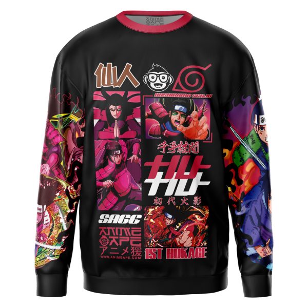 Hashirama Senju V3 Shippuden Streetwear Sweatshirt - Image 2