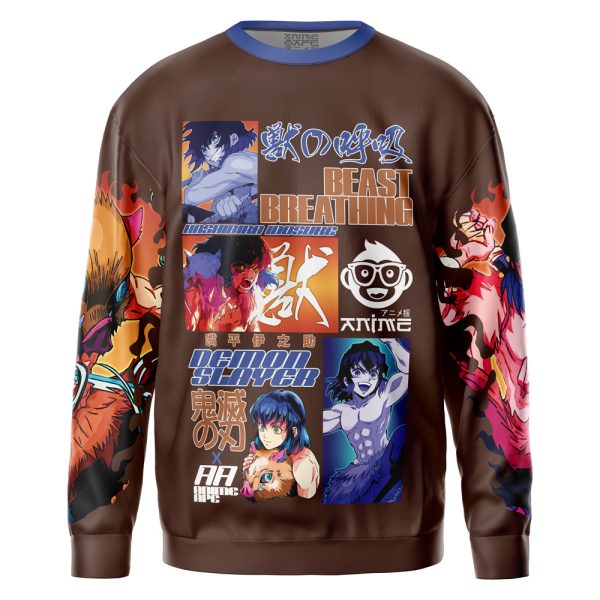 Hashibira Inosuke V2 Demon Slayer Streetwear Sweatshirt - Image 2