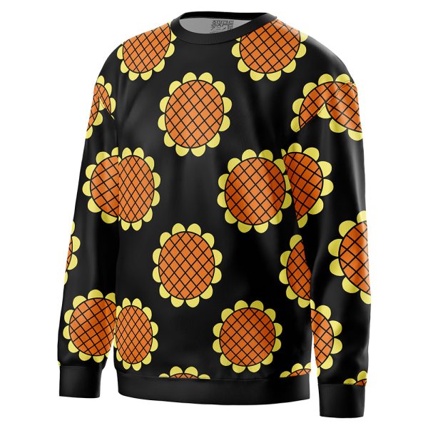 Monkey D. Luffy Black Dressrosa One Piece Sweatshirt - Image 2