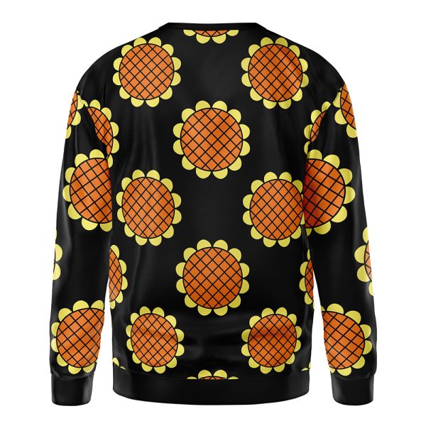 Monkey D. Luffy Black Dressrosa One Piece Sweatshirt - Image 3
