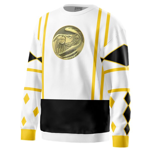 White Ranger Ninjetti Rangers Sweatshirt - Image 2