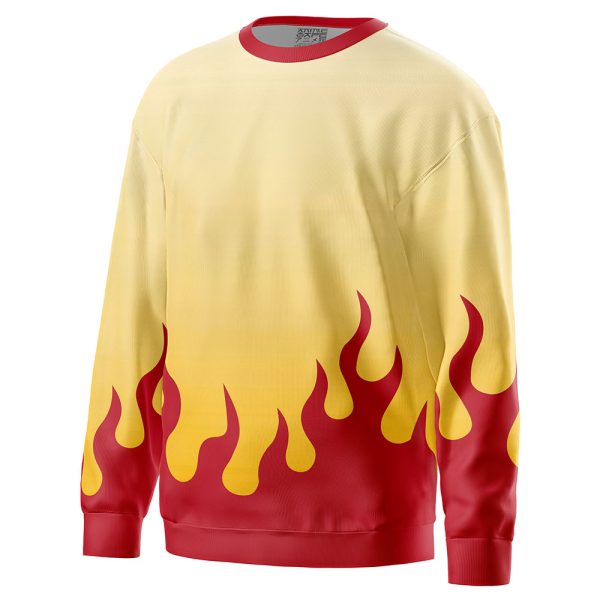 Kyojuro Rengoku Haori Demon Slayer Sweatshirt - Image 2