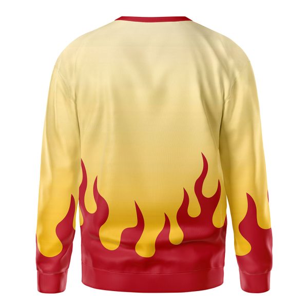 Kyojuro Rengoku Haori Demon Slayer Sweatshirt - Image 3