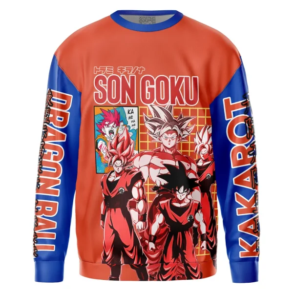 Son Goku Dragon Ball Z Streetwear Sweatshirt