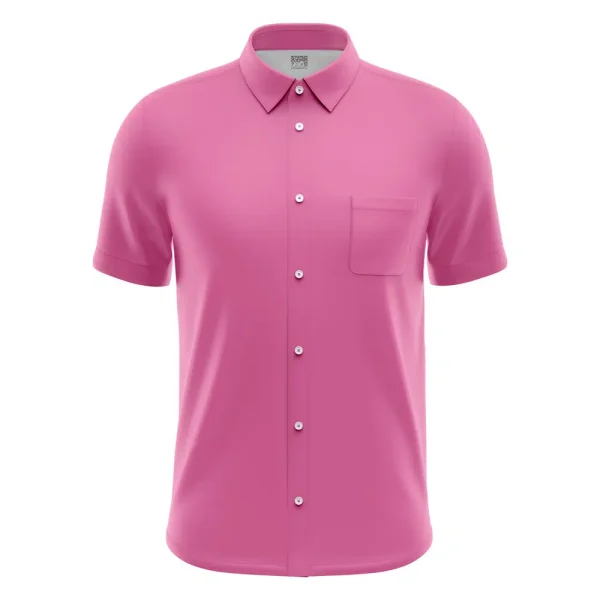 Vegeta Badman Pink Dragon Ball Z Pocket Button Up Shirt - Image 3
