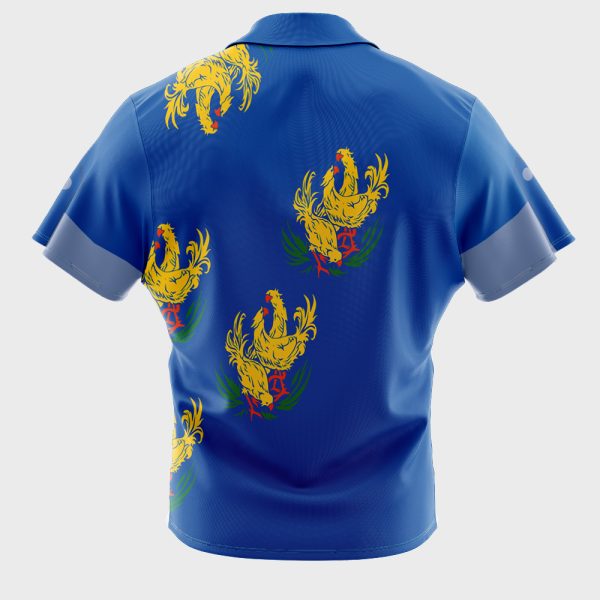 Costa del Sol Chocobo Final Fantasy 7 Button Up Hawaiian Shirt - Image 2