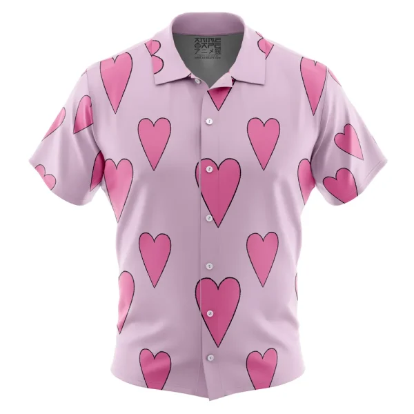 Corazon Donquixote Rosinante One Piece Button Up Hawaiian Shirt