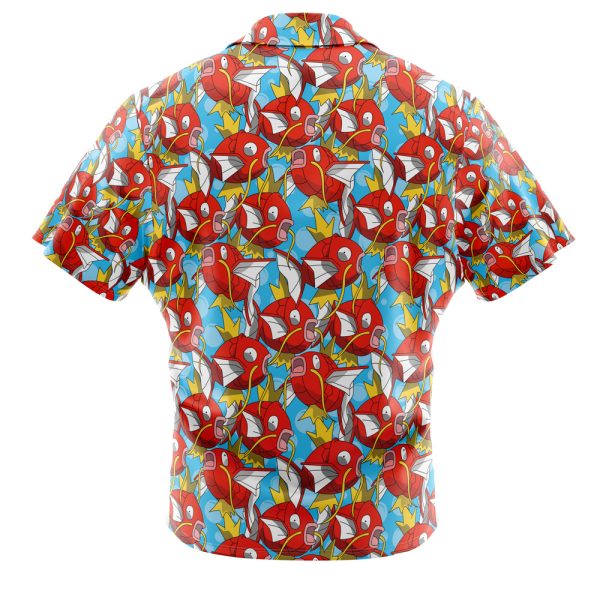 Magikarp Pokemon Button Up Hawaiian Shirt - Image 2