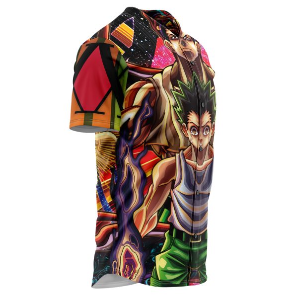 Trippy Gon Freecss Hunter X Hunter Baseball Jersey For Fans Without Piping - Image 2