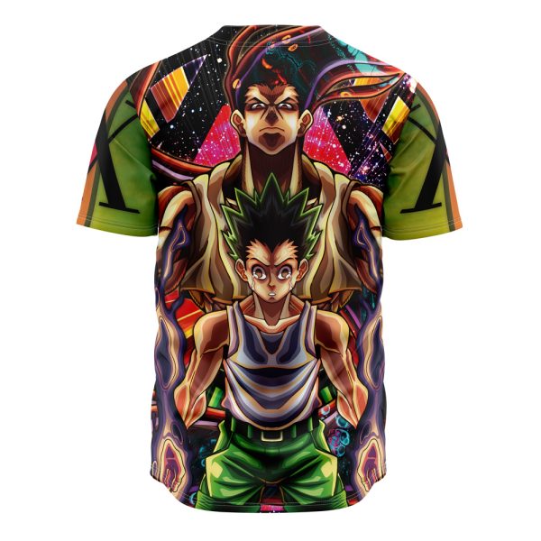Trippy Gon Freecss Hunter X Hunter Baseball Jersey For Fans Without Piping - Image 3