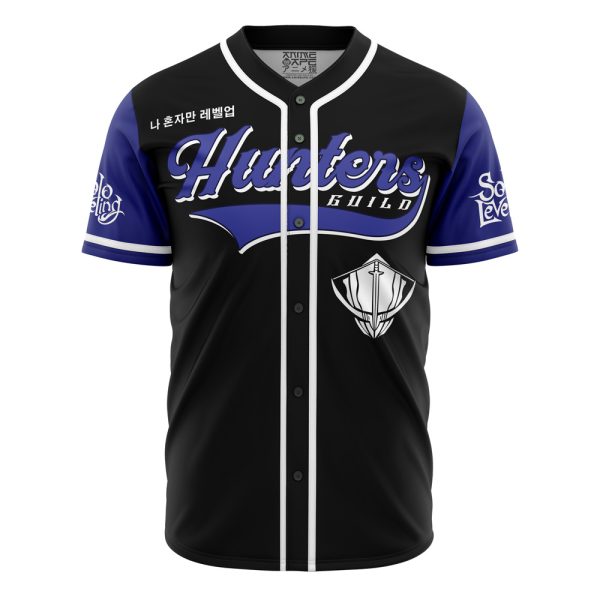 Hunters Guild Solo Leveling Baseball Jersey For Fans