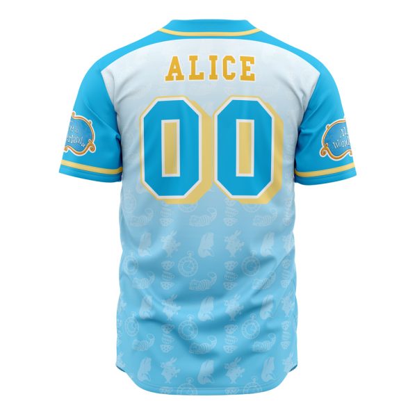 Alice in Wonderland V1 Baseball Jersey For Fans - Image 3