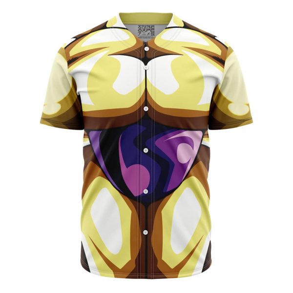Golden Frieza 3D Skin Cosplay Dragon Ball Z Baseball Jersey For Fans