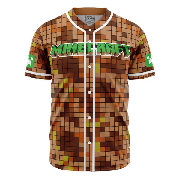 Power Minecraft Baseball Jersey For Fans