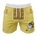 UsOne Piecep Straw Hat One Piece Gym Shorts Beach Shorts