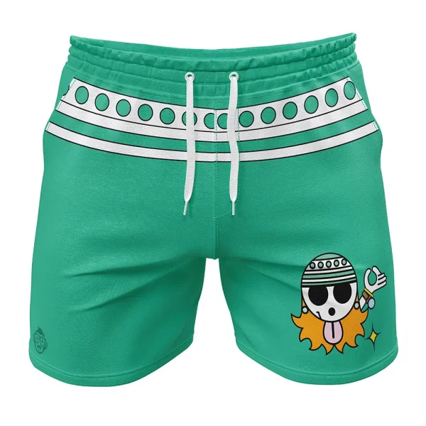 Nami Straw Hat One Piece Gym Shorts Beach Shorts