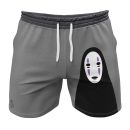 No Face Spirited Away Gym Shorts Beach Shorts