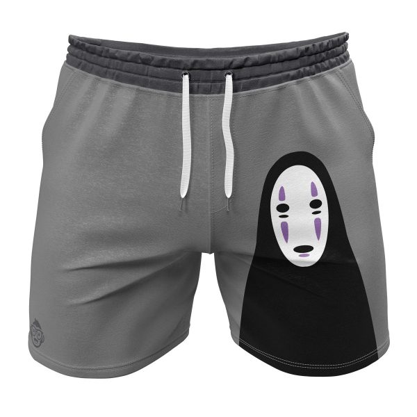 No Face Spirited Away Gym Shorts Beach Shorts