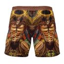 Trippy Eren Yeager Timeskip Attack on Titan Gym Shorts Beach Shorts