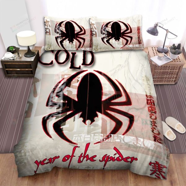 Cold Band - Year Of The Spider Bedroom Bedding Ensemble Duvet Cover Set Home Decor