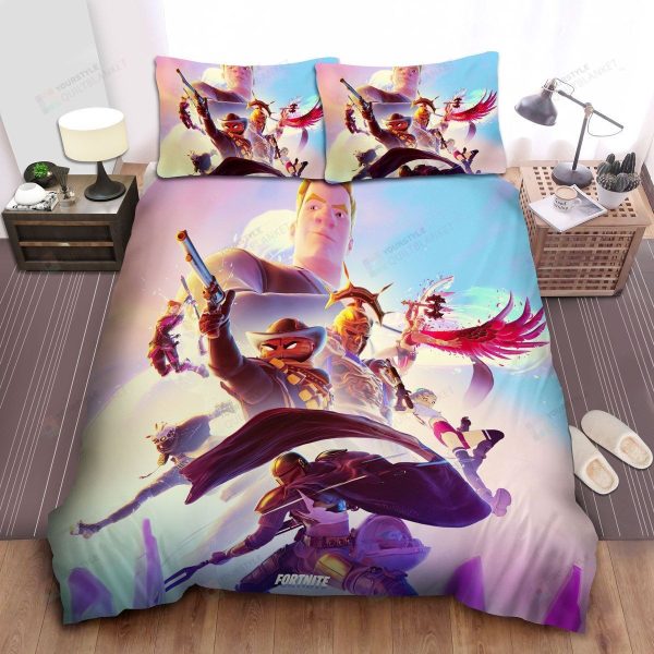 Fortnite Zero Point Chapter 2 Season 5 Battle Pass Skins Bedroom Bedding Ensemble Duvet Cover Set Home Decor