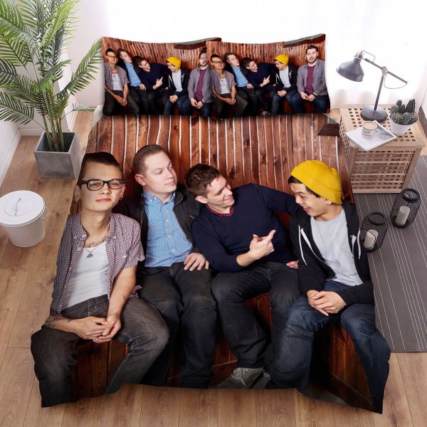 Fireworks Band Photo Bedroom Bedding Ensemble Duvet Cover Set Home Decor