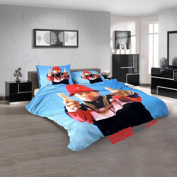 Famous Rapper Ll Cool J V 3d Bedding Ensemble Duvet Cover Set Bedroom Decor