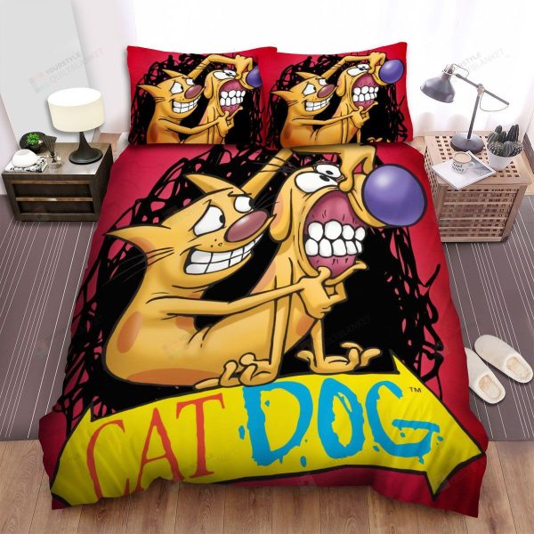 Catdog Season 2 Poster Home Collection Bedding Set Bedroom Decor