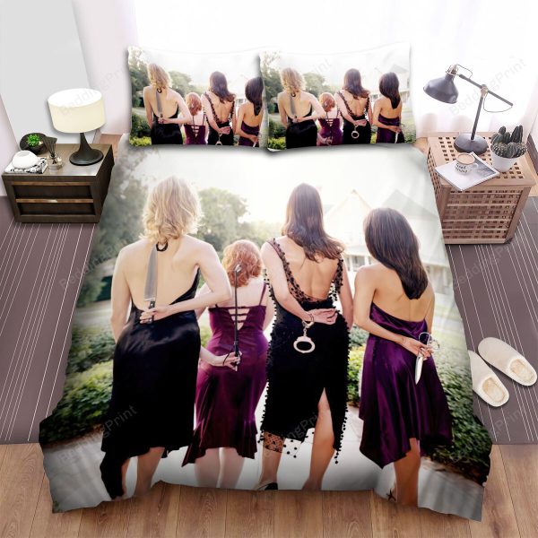 Desperate Housewives (2004-2012) Just Another Day In The Neighborhood Movie Poster Home Collection Bedding Set Bedroom Decor