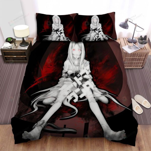 Deadman Wonderland Shiro Anime Bedding Ensemble Duvet Cover Set Bedroom Decor