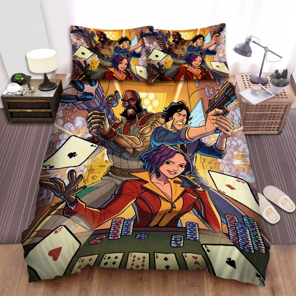 Cowboy Bebop Movie Art 2 Bedroom Bedding Ensemble Duvet Cover Set Home Decor