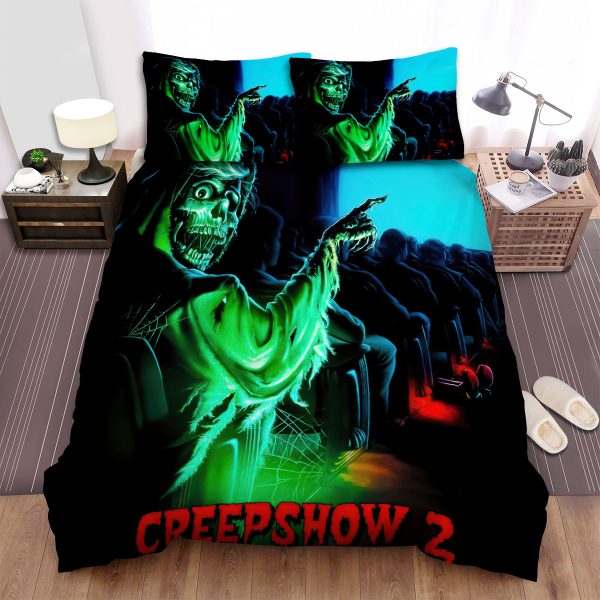 Creepshow 2 (1987) Poster Movie Poster Ver 3 Bedding Ensemble Duvet Cover Set Bedroom Decor