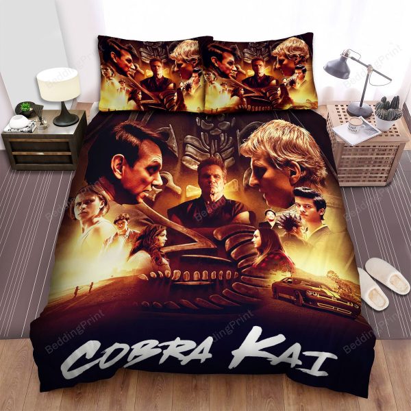 Cobra Kai Movie Poster 4 Home Collection Bedding Set Bedroom Decor