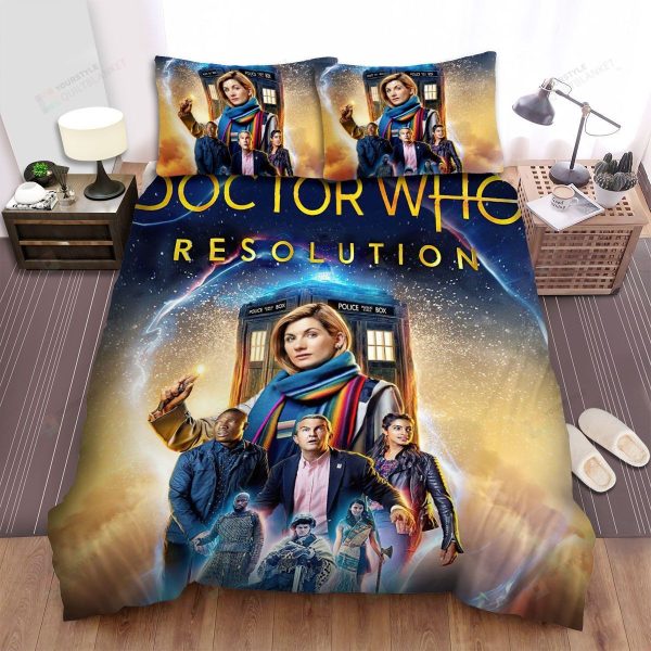 Doctor Who (2005- ) Resolution Movie Bedding Ensemble Duvet Cover Set Bedroom Decor