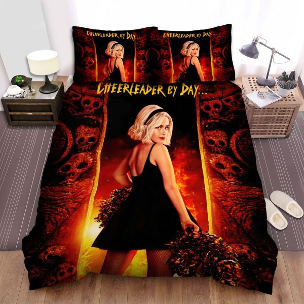 Chilling Adventures Of Sabrina (2018-2020) Season 3 Movie Poster Bedding Ensemble Duvet Cover Set Bedroom Decor