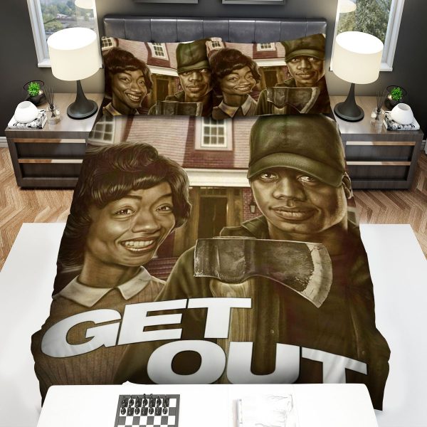 Get Out (i) Movie Art Ver 8 Home Collection Bedding Set Bedroom Decor
