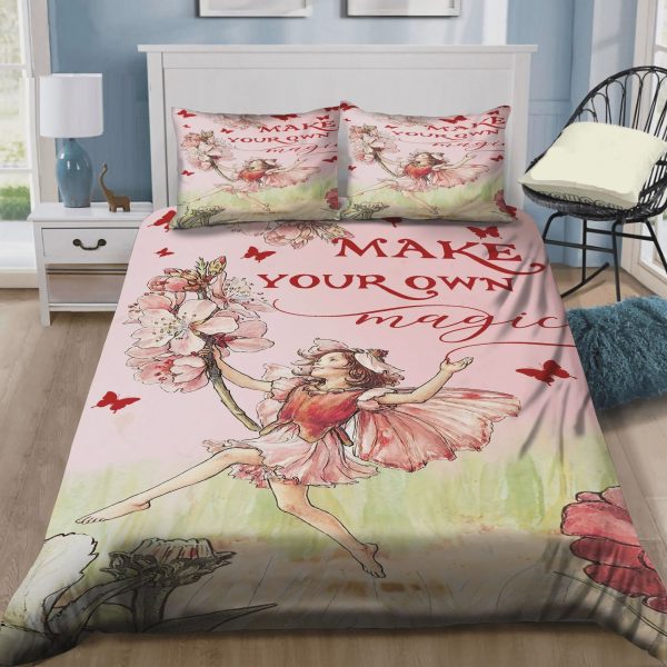 Fairy Make Your Own Magic Bedroom Bedding Ensemble Duvet Cover Set Home Decor