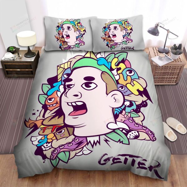 Getter Album Cover Fanart Bedroom Bedding Ensemble Duvet Cover Set Home Decor