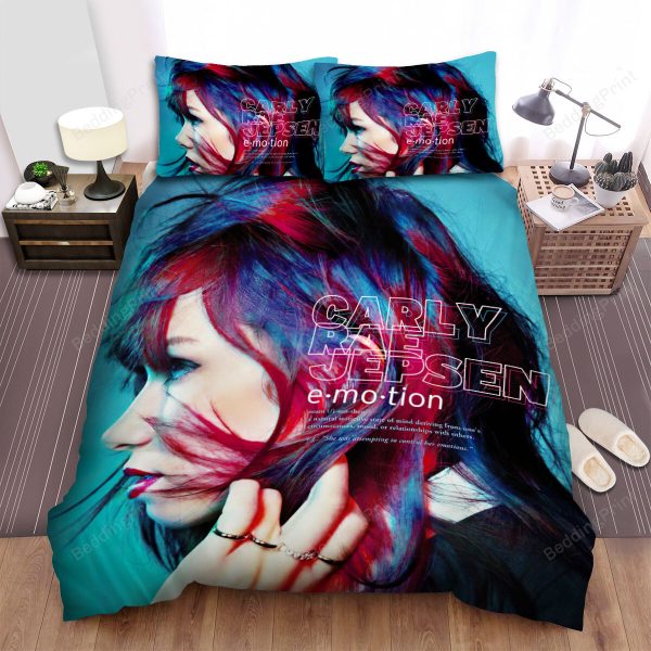 Carly Rae Jepsen Emotion Album Cover Home Collection Bedding Set Bedroom Decor