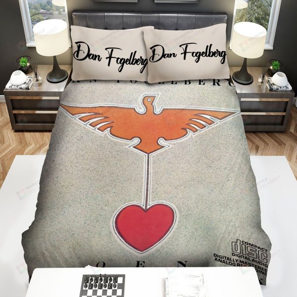 Dan Fogelberg Music Phoenix Album Cover Bedroom Bedding Ensemble Duvet Cover Set Home Decor