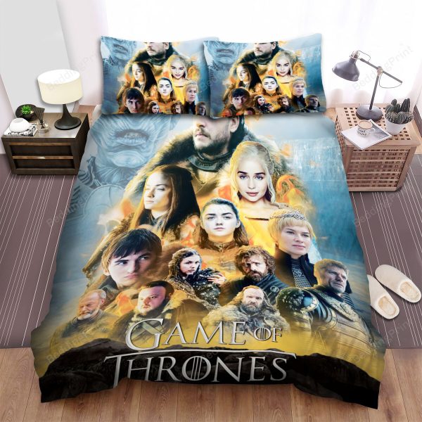 Game Of Thrones Movie Poster I Bedroom Bedding Ensemble Duvet Cover Set Home Decor