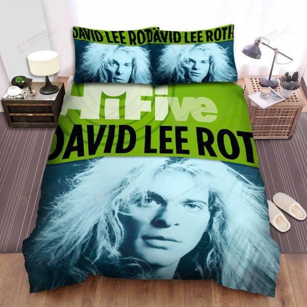 David Lee Roth Album Cover Bedding Ensemble Duvet Cover Set Bedroom Decor