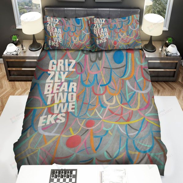 Grizzly Bear Album Cover Two Weeks Bedding Ensemble Duvet Cover Set Bedroom Decor