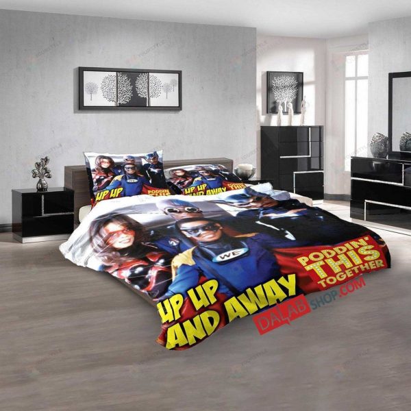 Movies Up - Up - And Away (2000) V 3d Bedding Ensemble Duvet Cover Set Bedroom Decor