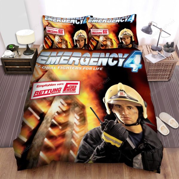 Emergency! (1972-1979) Global Fighters For Life Movie Poster Home Collection Bedding Set Bedroom Decor