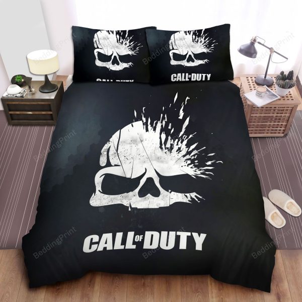 Call Of Duty - Explosion Skull Home Collection Bedding Set Bedroom Decor