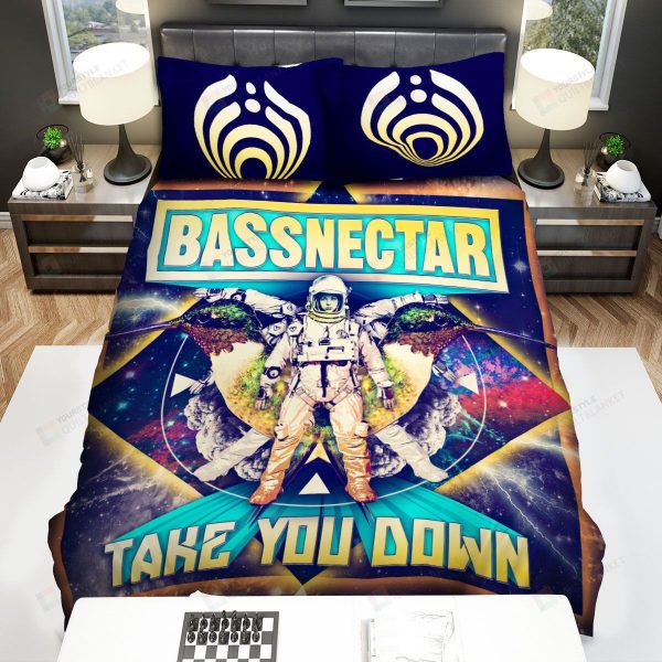 Bassnectar Take You Down Album Art Cover Bedding Ensemble Duvet Cover Set Bedroom Decor