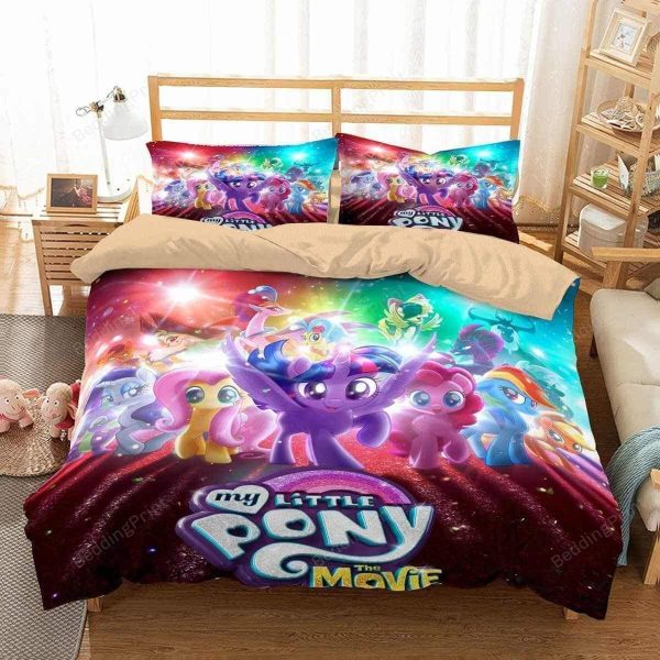 3d My Little Pony The Movie 1 Home Collection Bedding Set Bedroom Decor