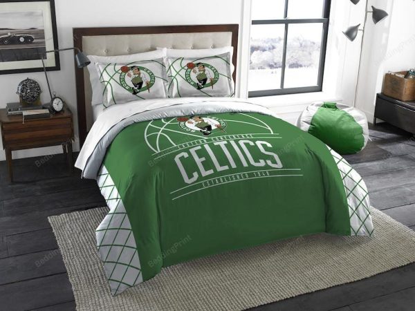 Boston Celtics Home Collection Bedding Set Bedroom Decor
