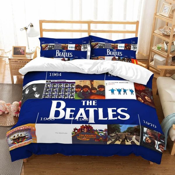 3D Customize The Beatles Bedding Ensemble Duvet Cover Set Bedroom Decor